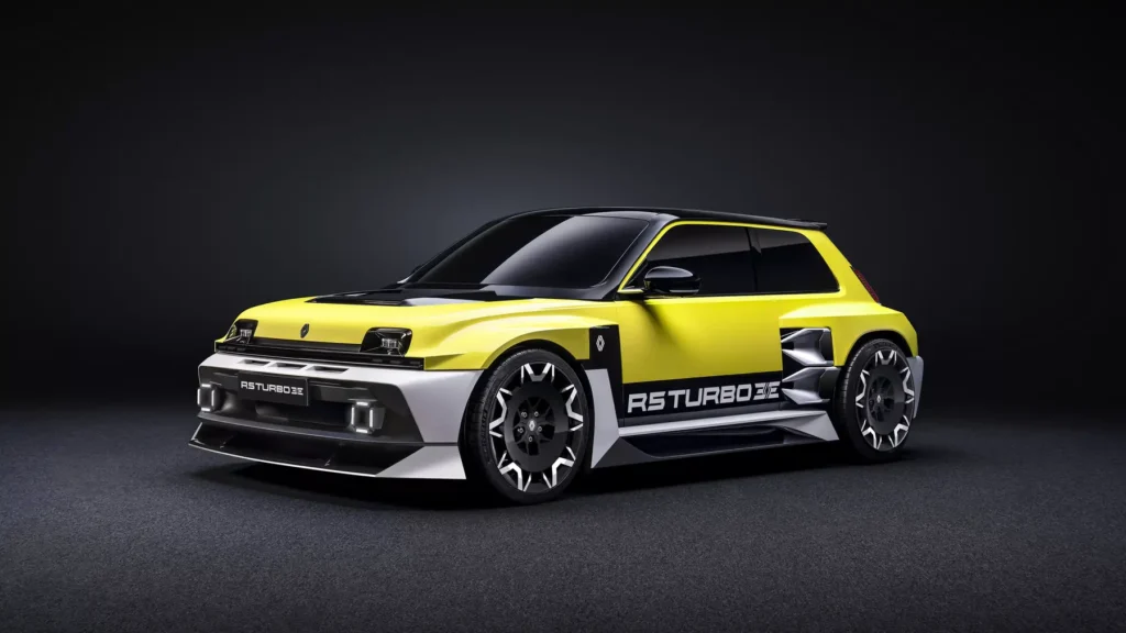 Renault 5 Turbo 3E vue de face