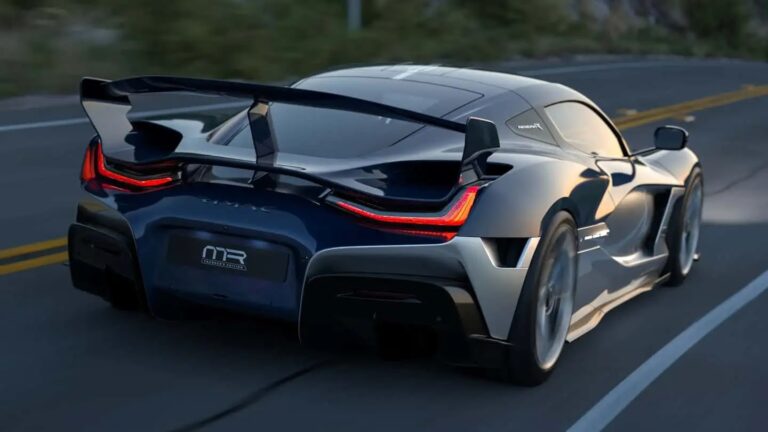 Rimac Nevera R Founder’s Edition vue de profil